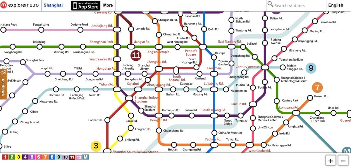 explorar Pequim mapa do metropolitano