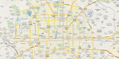 Pequim capital aeroporto mapa